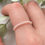 Thumbnail: Petal Pink Beaded Ring