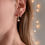 Thumbnail: Freshwater Pearl Huggie Hoops