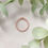 Thumbnail: Petal Pink Beaded Ring
