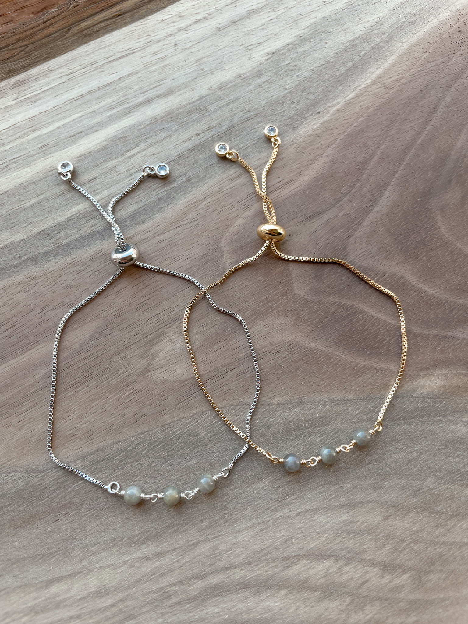 Labradorite Adjustable Bracelet