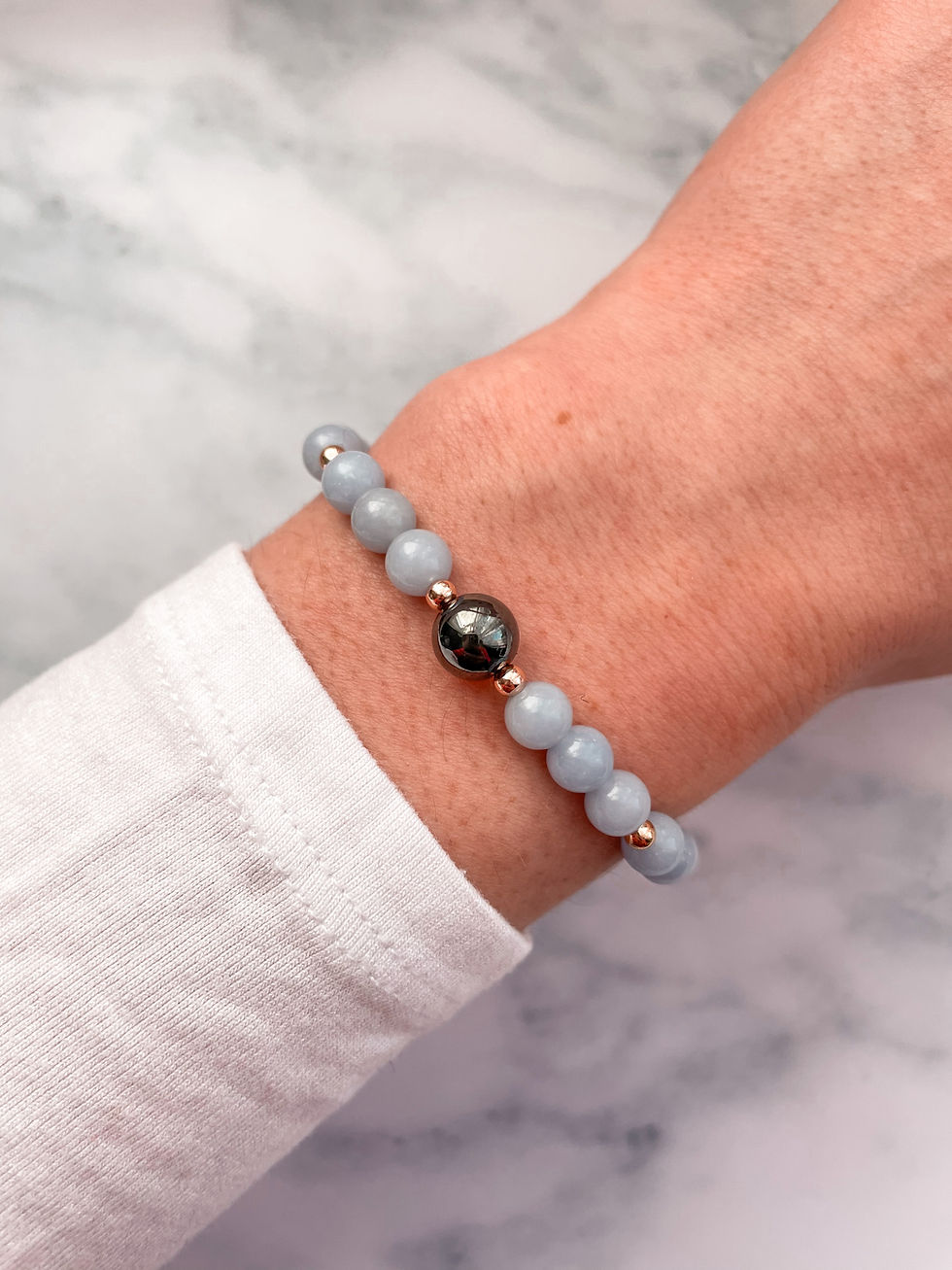 Thumbnail: Angelite Connection Bracelet