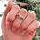 Thumbnail: Triple Indian Agate Ring