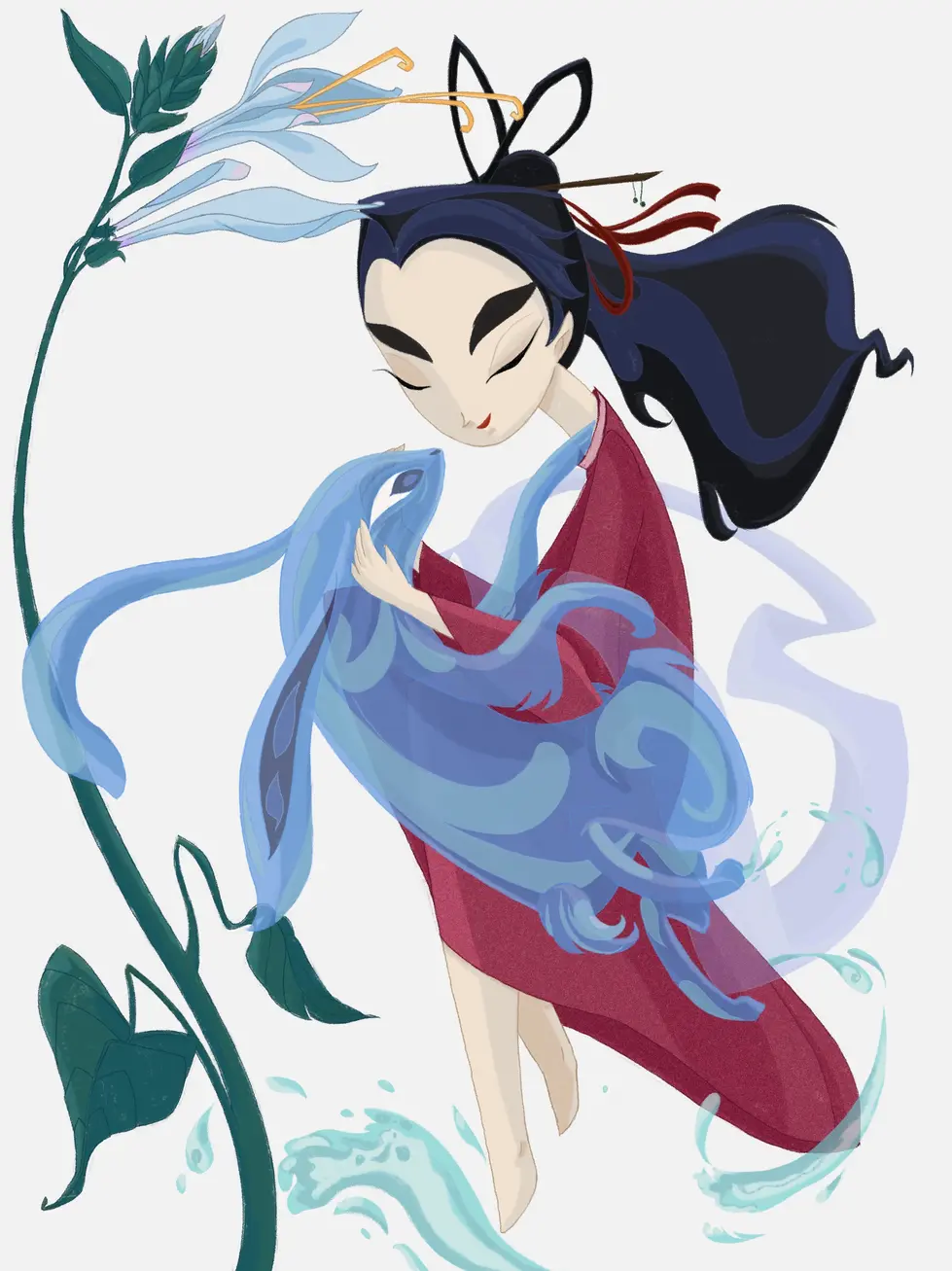 Chang'e Moon Goddess