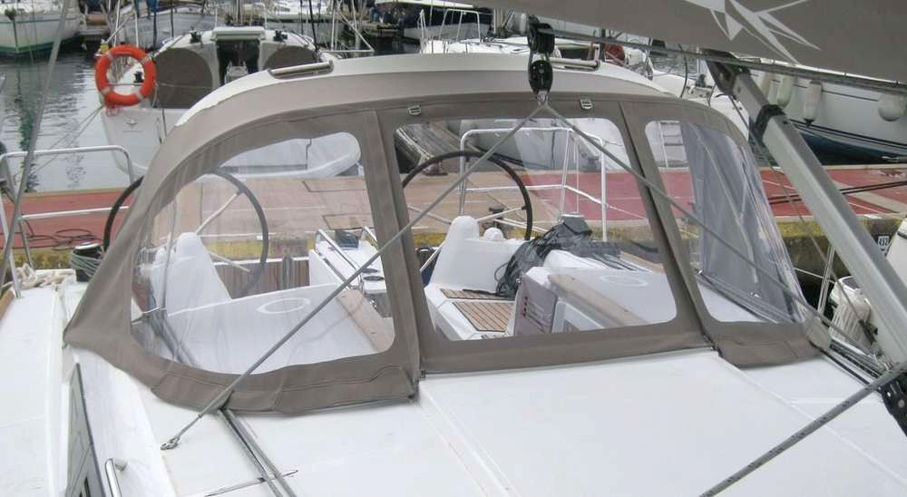 Dodger For Jeanneau Sun Odyssey 349 - front