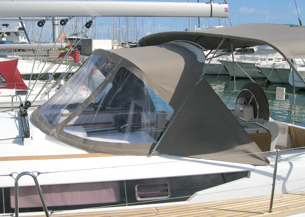 Thumbnail: Dodger Replacement Canvas For Jeanneau Sun Odyssey 469 - 2013