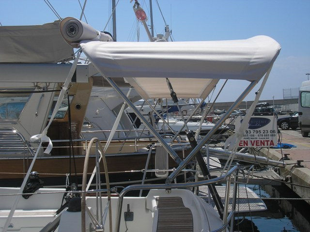 Thumbnail: Bimini with extension for Beneteau First 40.7 - side view