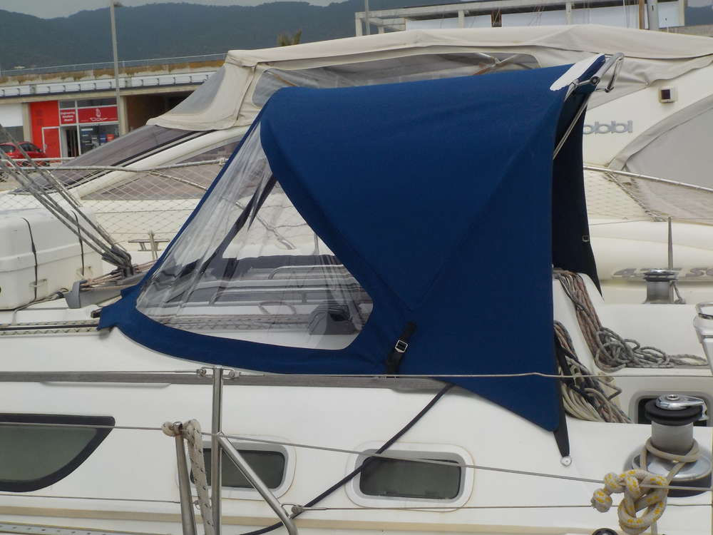 Dodger For Jeanneau Sun Odyssey 43 - Side