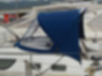 Dodger For Jeanneau Sun Odyssey 43 - Side
