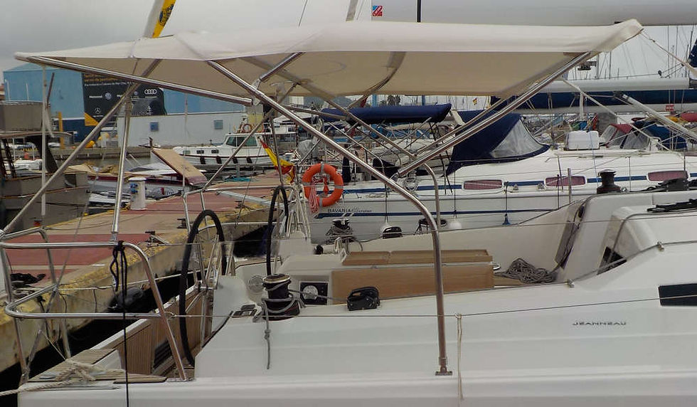 Thumbnail: Bimini (Large) For Jeanneau Sun Odyssey 410 - side 2