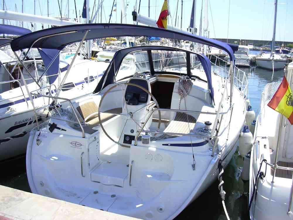 Bimini for Bavaria 33 CR - rear view