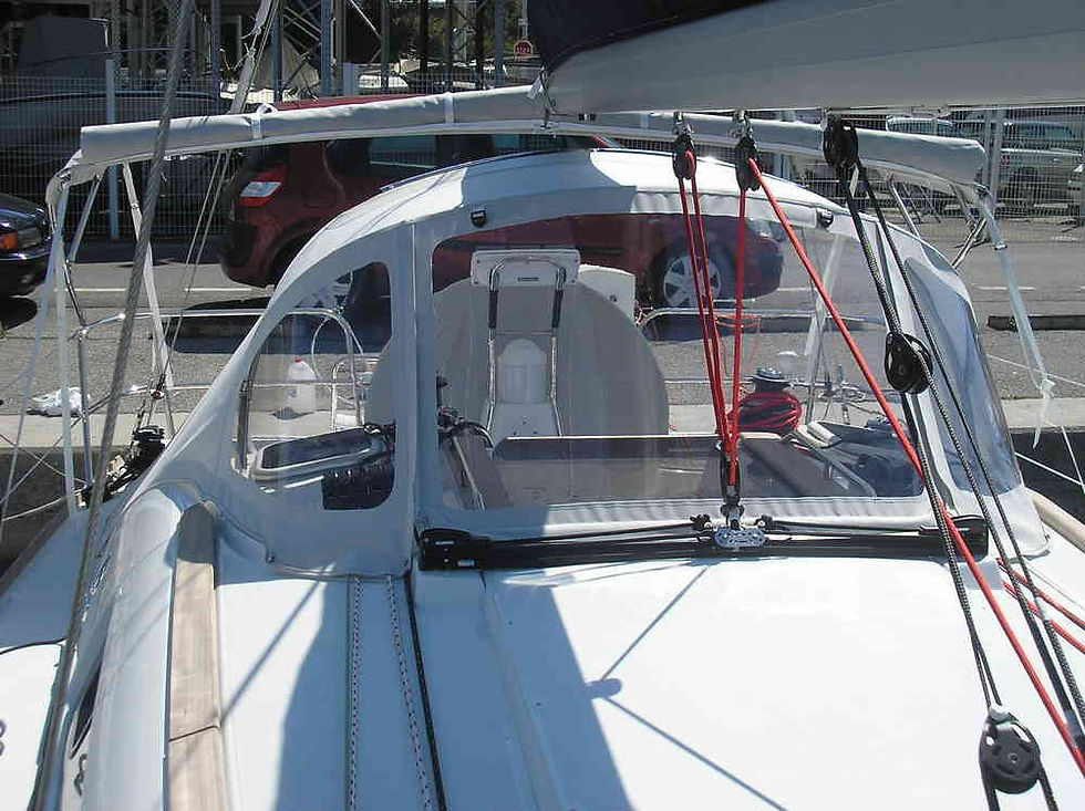 Dodger For Jeanneau Sun Odyssey 36i Performance - Front