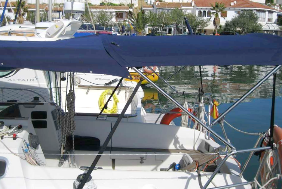 Thumbnail: Bimini With Extension For Jeanneau Sun Light 30 - Side