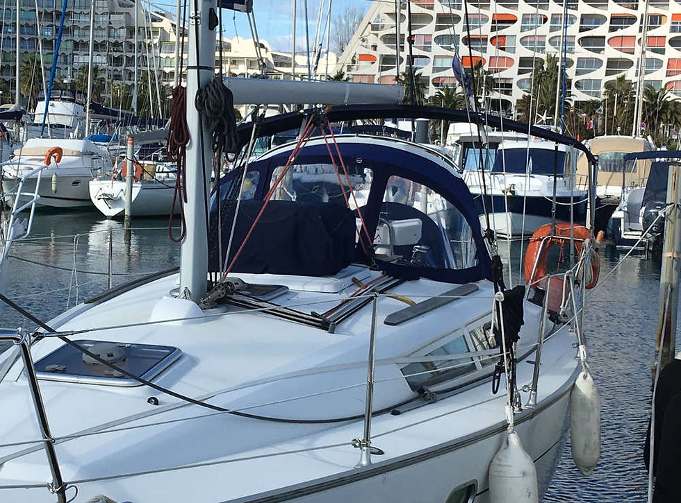 Dodger Replacement Canvas For Jeanneau Sun Odyssey 32i Legende
