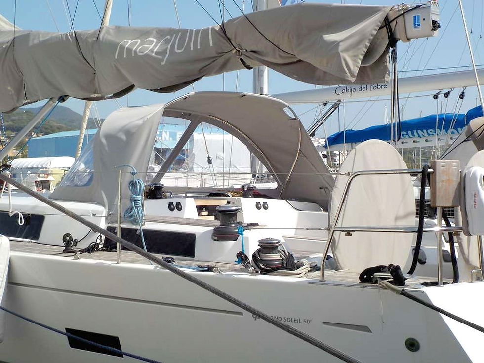 Thumbnail: Dodger Replacement Canvas For Grand Soleil 50