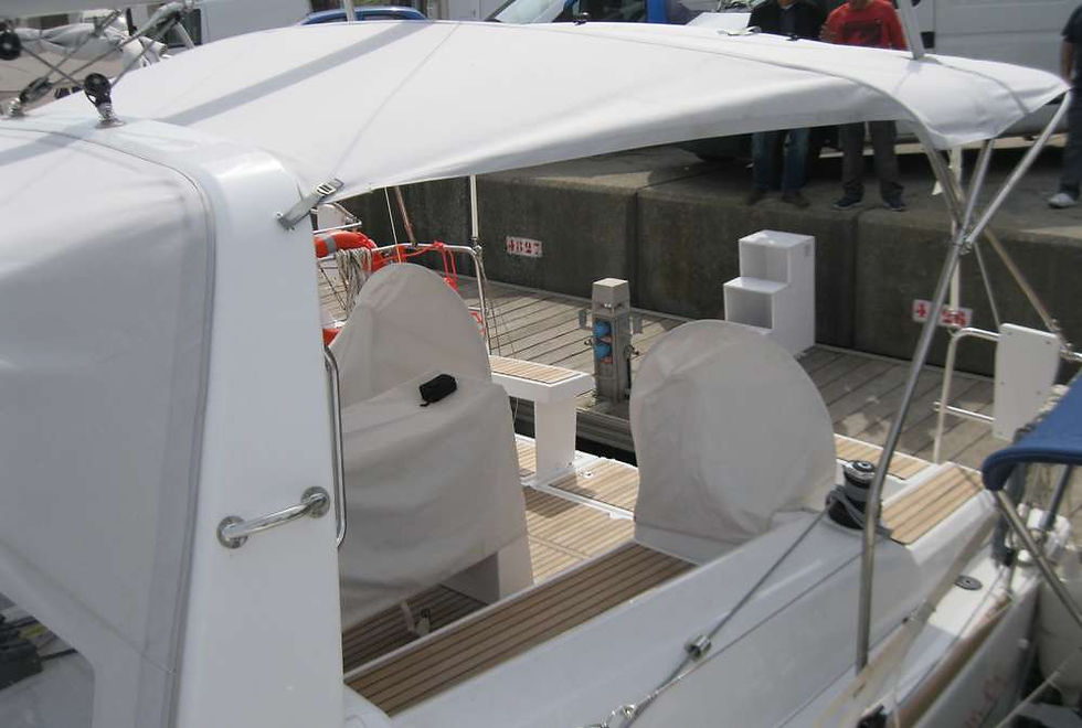 Thumbnail: Bimini for Beneteau Oceanis 35.1 - front close view