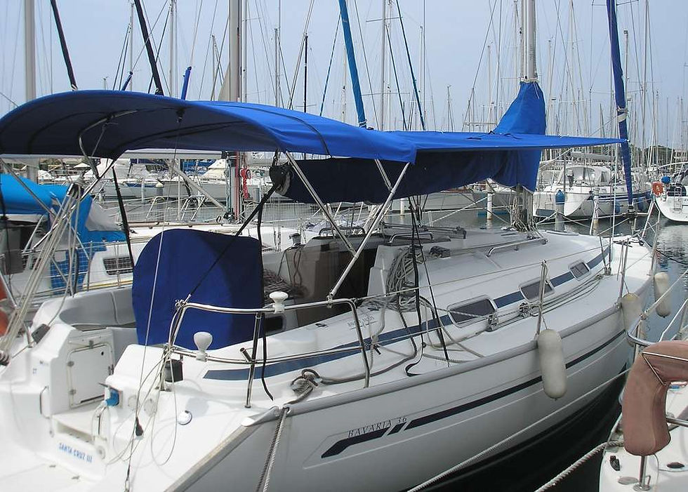 Bimini for Bavaria 36 CR - entended