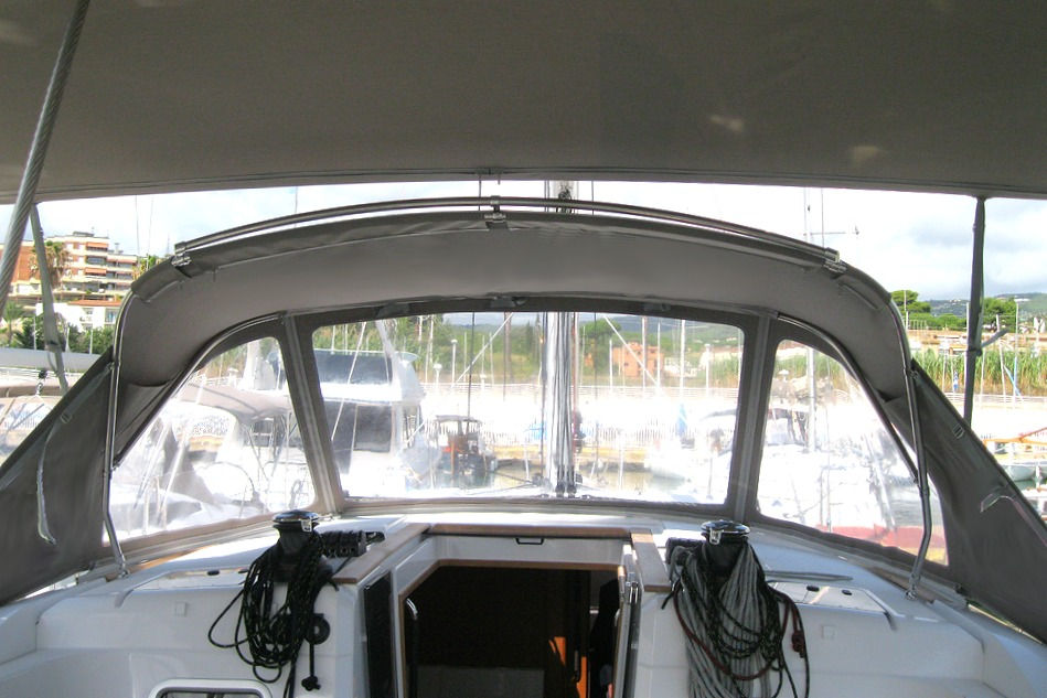 Thumbnail: Dodger Replacement Canvas For Jeanneau Sun Odyssey 469 - 2013