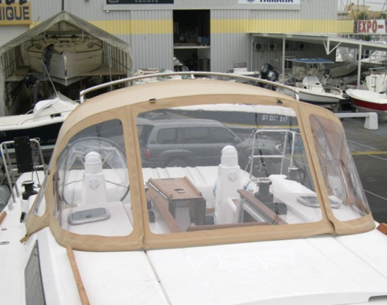 Thumbnail: Dodger For Dufour 335 GL - front view