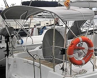 Thumbnail: Bimini For Hanse 400 - rear starboard