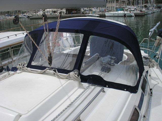 Dodger for Bavaria 36 CR - front view
