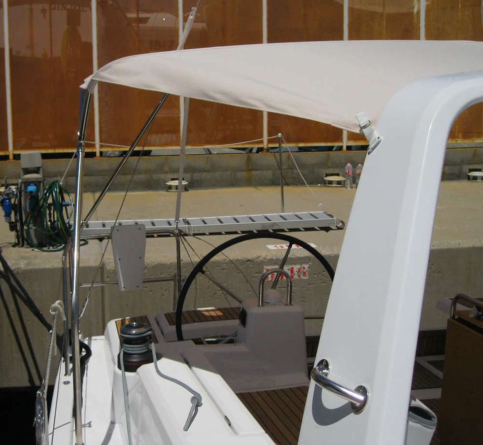 Thumbnail: Dodger for Beneteau Oceanis 41.1 - close front view