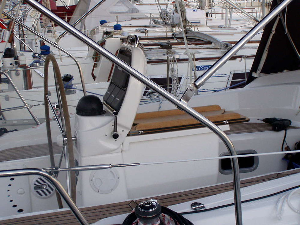 Thumbnail: Cockpit table and binnacle cover for Bavaria 34 CR - table view