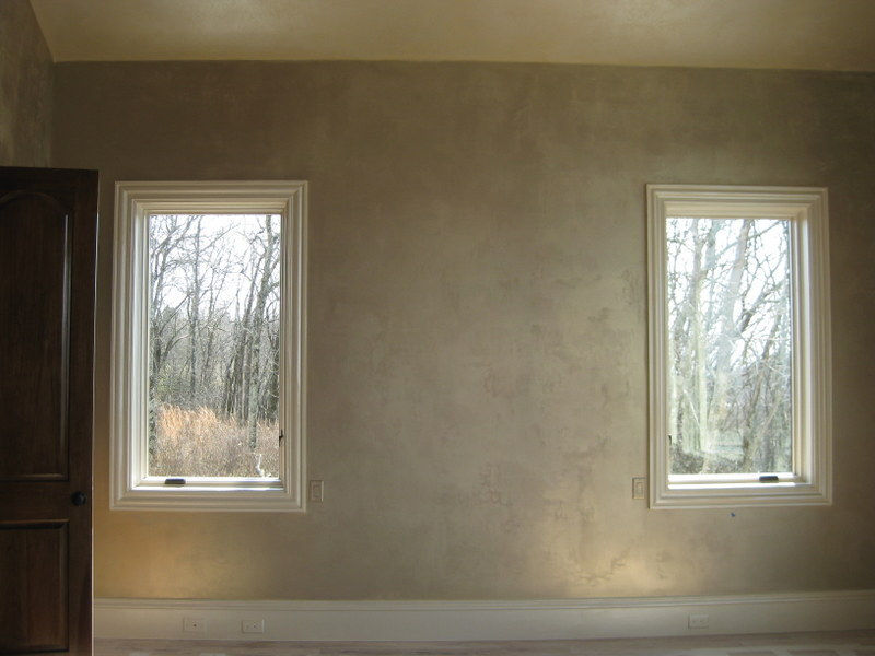 Metallics, Wall Glazing (After)