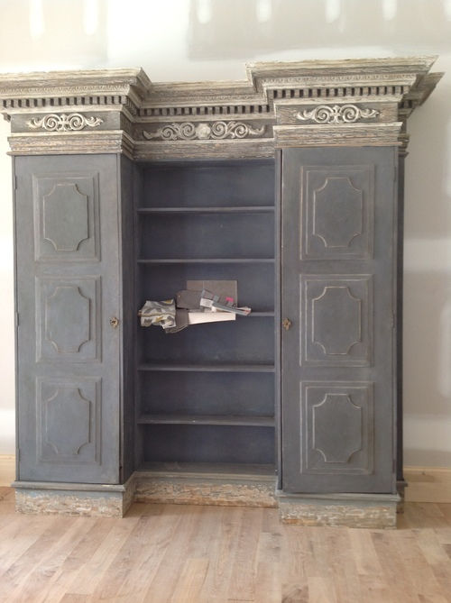 Painted Furniture & Accessories - Cabinet Shelving (In Progress)