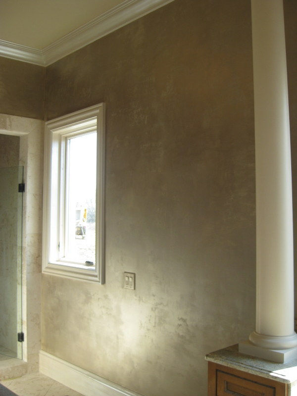 Metallics, Wall Glazing (After)