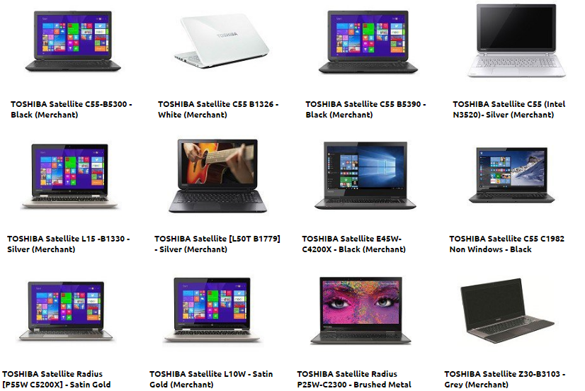 LAPTOP TOSHIBA