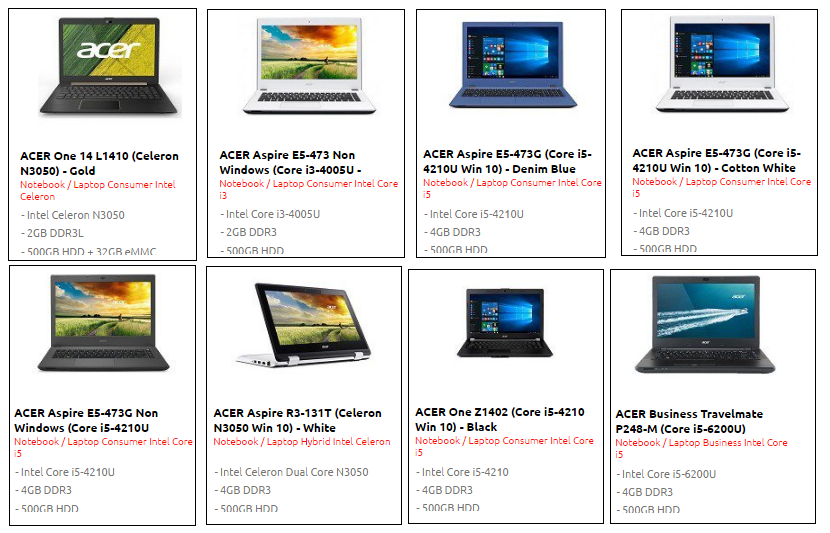 LAPTOP ACER