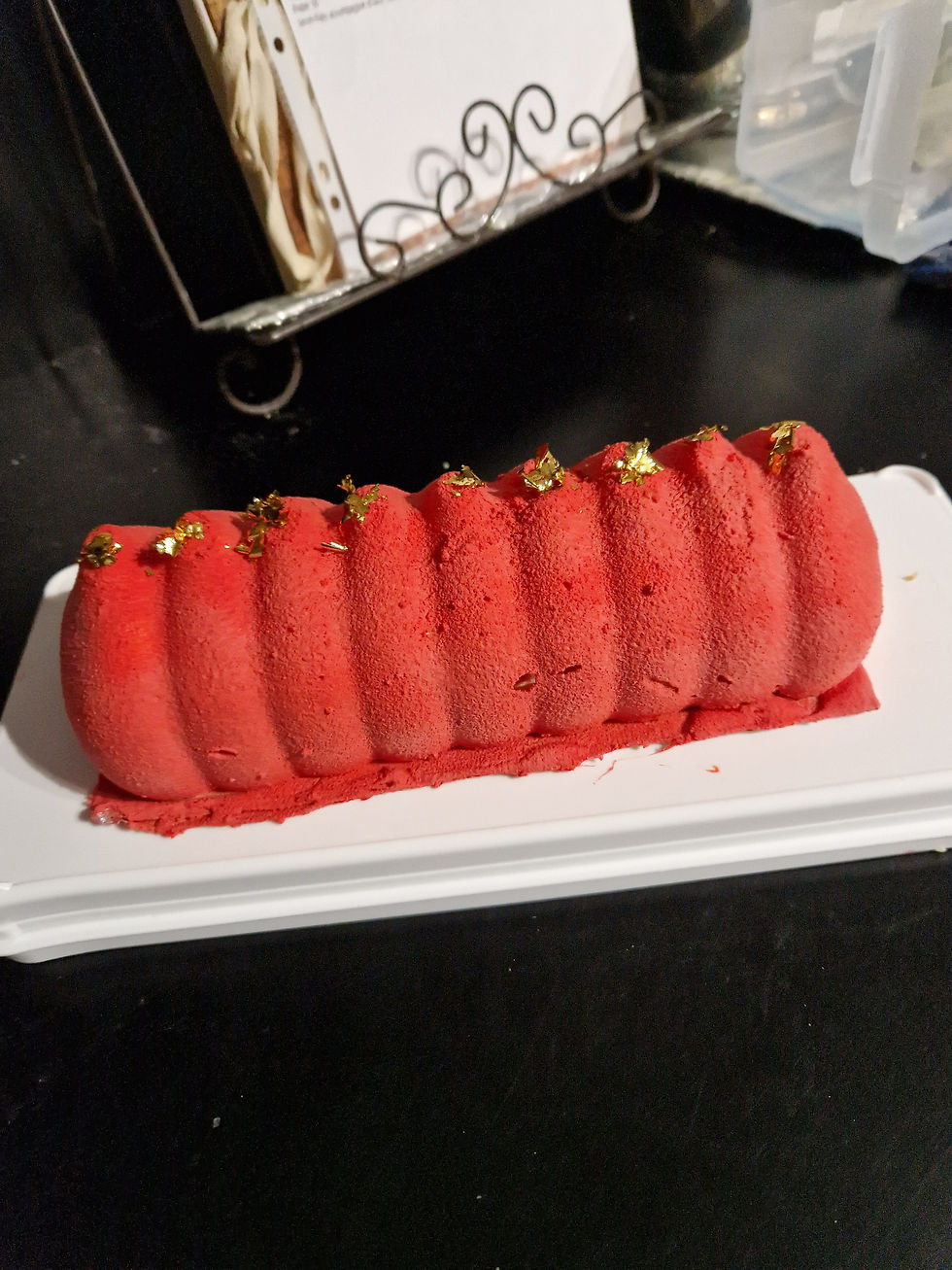BUCHE CITRON FRAMBOISE