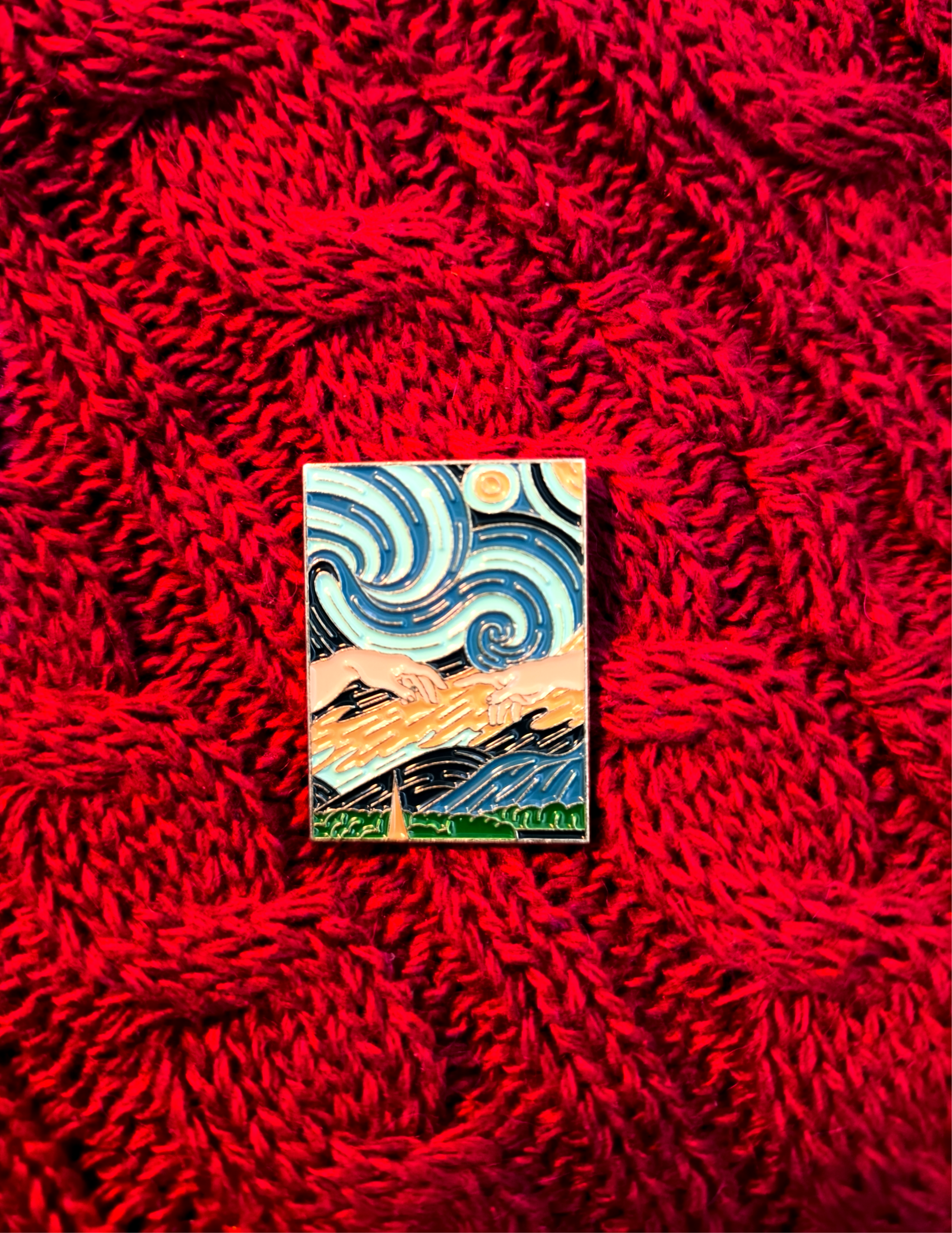 Pin Metálico Esmaltado - Enamel - A Criação