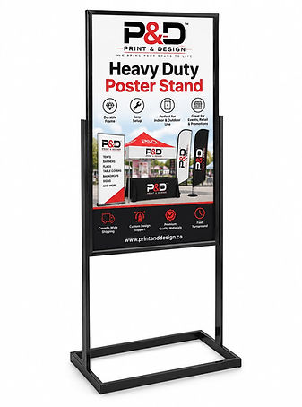 P&D Poster Display Stand