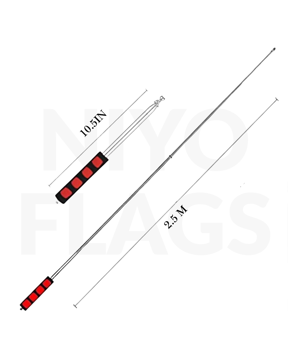 Custom Tour Flag Poles