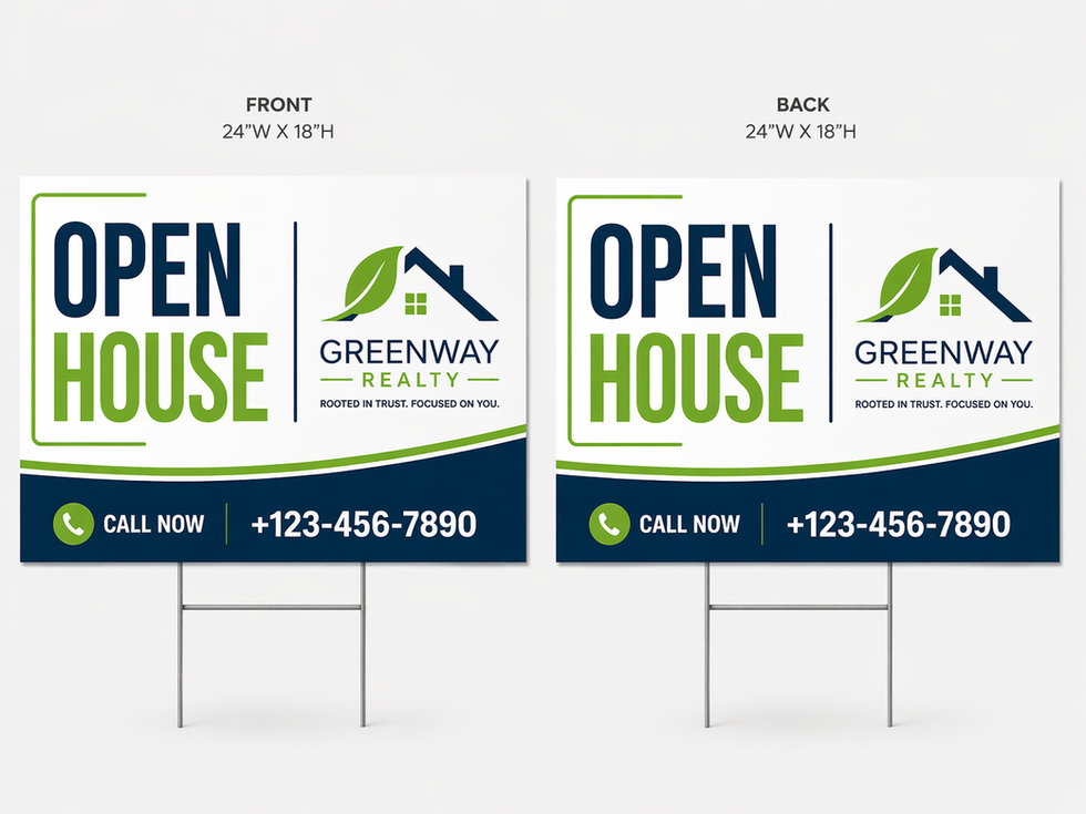 Custom Lawn / Yard Sign