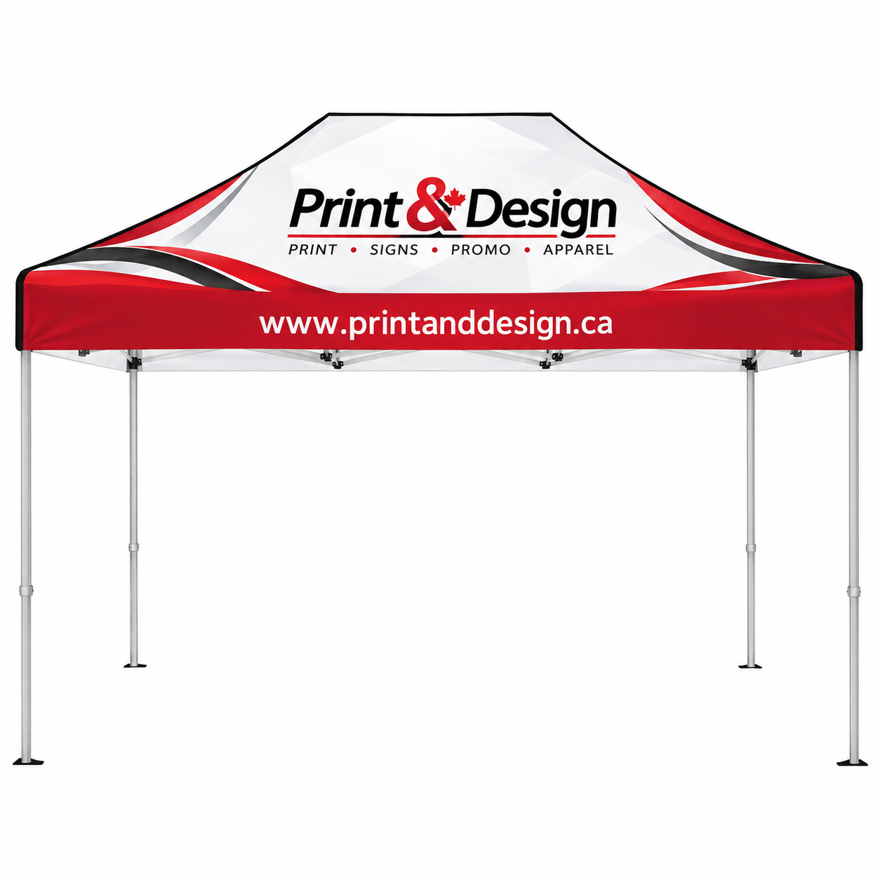 10x15 Custom Printed Advertising Tent
