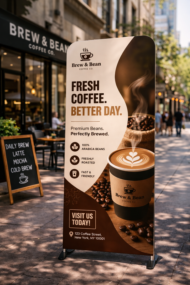 Fabric Banner Stand