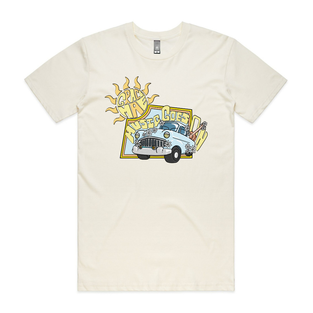 The Music Goes On T-shirt
