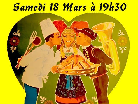 Vif succès pour la soirée choucroute !