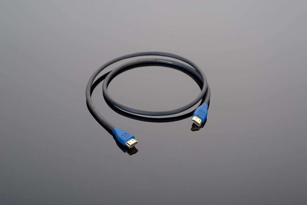Transparent Hardwired HDMI Cable