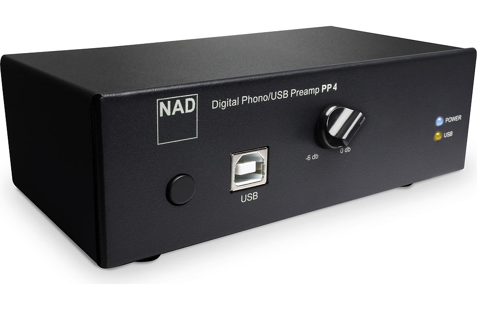 Thumbnail: NAD PP 4 Phono Preamplifier w/ USB