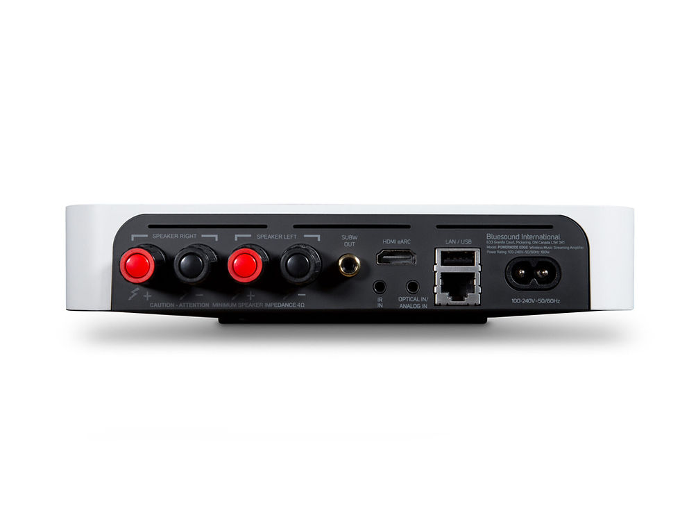 Thumbnail: Bluesound Powernode Edge Streaming Amplifier