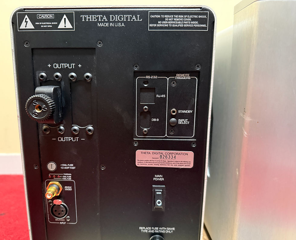 Thumbnail: Theta Digital Enterprise Mono Power Amplifiers (Pair)