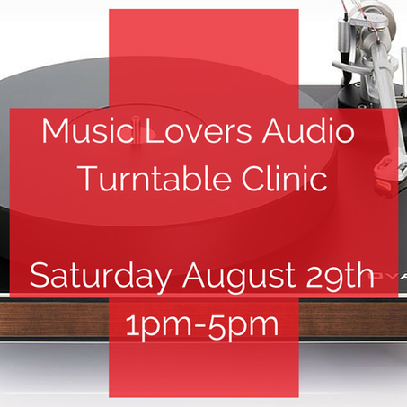 Music Lovers Audio Turntable Clinic returns to San Francisco - Saturday, August 29th