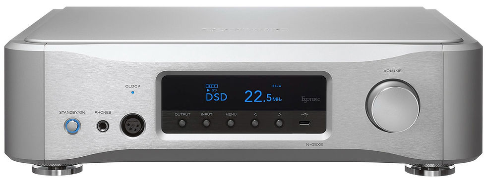 Thumbnail: Esoteric N-05XE Network Audio Player/DAC/Preamp/Headphone Amp