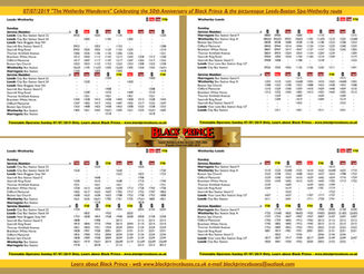 The Wetherby Wanderers Timetable