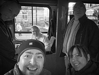 "Sunshine + Buses On The Cobbles!"