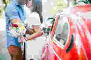 o beijo no fusca vermelho