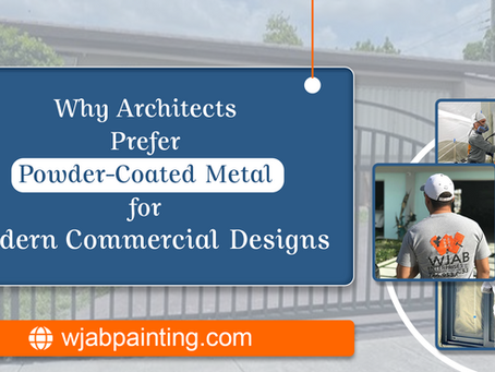 Why Architects Prefer Powder-Coated Metal for Modern Commercial Designs